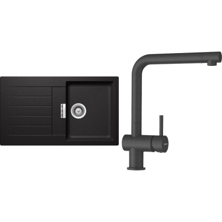 Set Schock S1-1 (dřez Signus D-100 Stone + baterie Epos Stone)