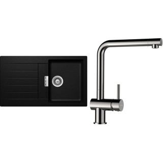 Set Schock S1-3 (dřez Signus D-100 Magma + baterie Epos Nerezový vzhled)