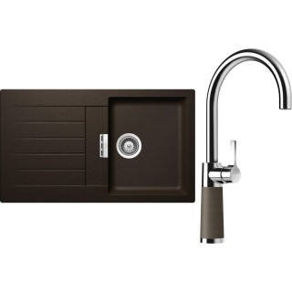 Set Schock S1-6 (dřez Signus D-100 Bronze + baterie SC-520 Bronze)