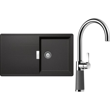 Set Schock S16-6 (dřez Tia D-100 Stone + baterie SC-520 Stone)