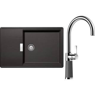 Set Schock S17-6 (dřez Tia D-100LS Stone + baterie SC-520 Stone)