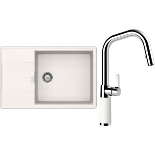 Set Schock S17-9 (dřez Tia D-100LS Polaris + baterie SC-530.120 Polaris)