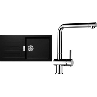 Set Schock S2-12 (dřez Signus D-100L Magma + baterie Epos Chrom)