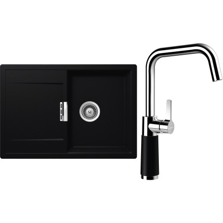 Set Schock S5-8 (dřez Mono D-100S Puro + baterie SC-530 Puro)