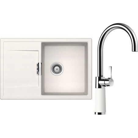 Set Schock S6-6 (dřez Mono D-100 Polaris + baterie SC-520 Polaris)