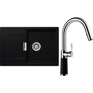 Set Schock S6-7 (dřez Mono D-100 Puro + baterie SC-520.120 Puro)