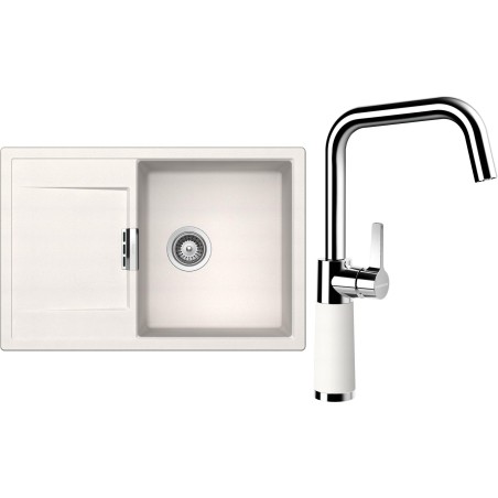 Set Schock S6-8 (dřez Mono D-100 Polaris + baterie SC-530 Polaris)