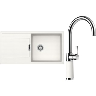 Set Schock S8-6 (dřez Mono D-100L Polaris + baterie SC-520 Polaris)