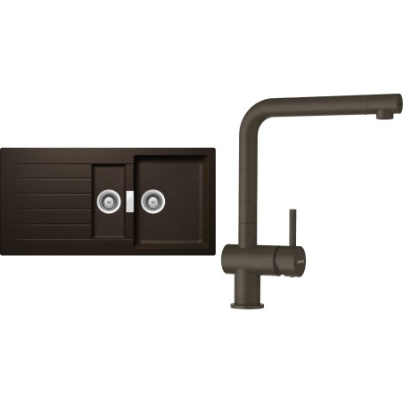 Set Schock S3-1 (dřez Signus D-150 Bronze + baterie Epos Bronze)