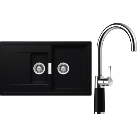 Set Schock S7-6 (dřez Mono D-150 Puro + baterie SC-520 Puro)