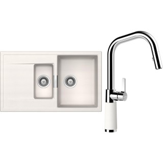 Set Schock S7-9 (dřez Mono D-150 Polaris + baterie SC-530.120 Polaris)