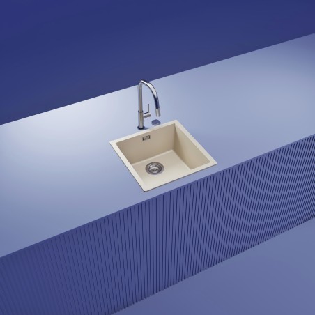 Kuchyňský dřez Schock Kaia N-100 Magnolia, horní montáž