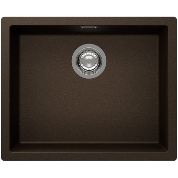 Kuchyňský dřez Schock Kaia N-100L Bronze, horní montáž