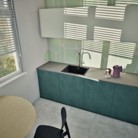 Kuchyňský dřez Schock Kaia N-100L Puro, horní montáž