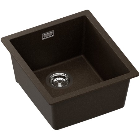 Kuchyňský dřez Schock Kaia N-100S Bronze, montáž do roviny