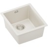 Kuchyňský dřez Schock Kaia N-100S Magnolia, montáž do roviny