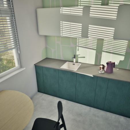 Kuchyňský dřez Schock Kaia N-100S Magnolia, spodní montáž