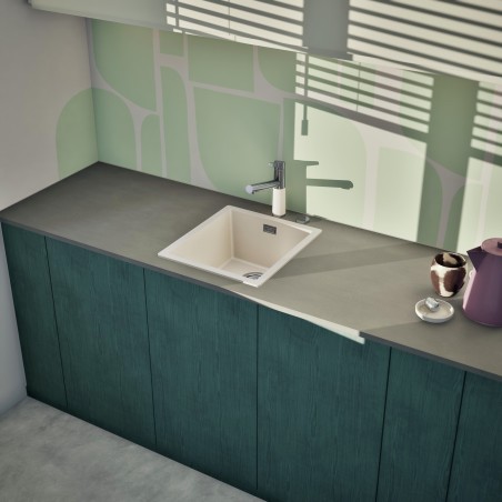 Kuchyňský dřez Schock Kaia N-100S Stone, horní montáž