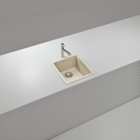 Kuchyňský dřez Schock Kaia N-100S Stone, horní montáž