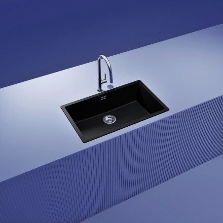 Kuchyňský dřez Schock Kaia N-100XL Magma, montáž do roviny