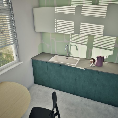 Kuchyňský dřez Schock Kaia N-100XL Magnolia, spodní montáž