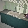 Kuchyňský dřez Schock Kaia N-100XL Stone, montáž do roviny
