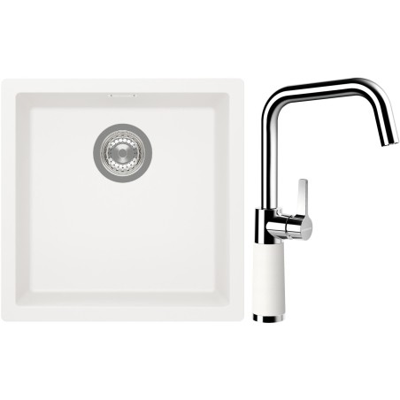 Set Schock S13-8 (dřez Kaia N-100 Polaris + baterie SC-530 Polaris)