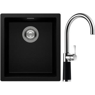 Set Schock S12-6 (dřez Kaia N-100S Puro + baterie SC-520 Puro)