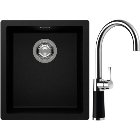 Set Schock S12-6 (dřez Kaia N-100S Puro + baterie SC-520 Puro)