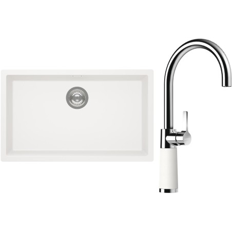 Set Schock S15-6 (dřez Kaia N-100XL Polaris + baterie SC-520 Polaris)