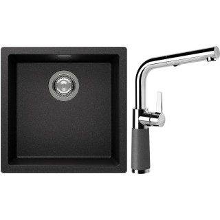 Set Schock S13-11 (dřez Kaia N-100 Stone + baterie SC-540.120 Stone)