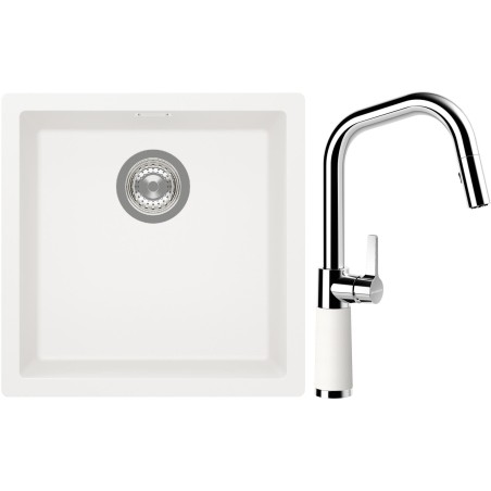 Set Schock S13-9 (dřez Kaia N-100 Polaris + baterie SC-530.120 Polaris)