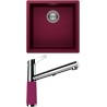 Set Schock S13-5 (dřez Kaia N-100 Berry + baterie SC-510.120 Berry)