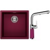Set Schock S13-11 (dřez Kaia N-100 Berry + baterie SC-540.120 Berry)