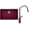 Set Schock S15-9 (dřez Kaia N-100XL Berry + baterie SC-530.120 Berry)
