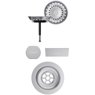 Části dřezu v provedení Nerez, Schock 400075EDM