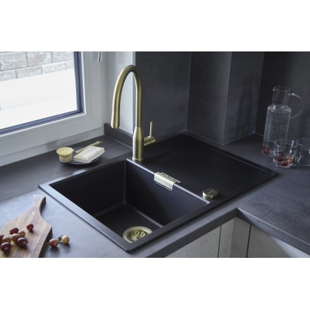 Části dřezu v provedení White Gold, Schock 400075WGO