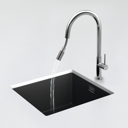 Kuchyňská baterie Schock Talia.120 Gunmetal brushed