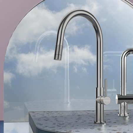 Kuchyňská baterie Schock Talia.120 White Gold