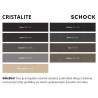 Set Schock 55 (dřez Nemo N-100S + baterie Altos S) Onyx Set Schock 55 (dřez Nemo N-100S + baterie Altos S) Onyx