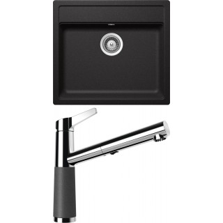 Set Schock S10-5 (dřez Mono N-100 Stone + baterie SC-510.120 Stone)