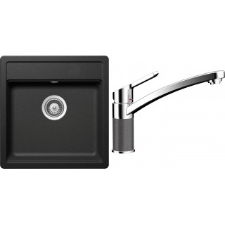 Set Schock S11-3 (dřez Mono N-100S Stone + baterie SC-90 Stone)