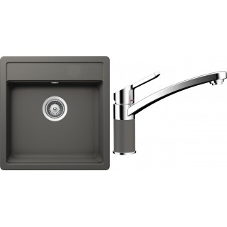 Set Schock S11-3 (dřez Mono N-100S Silverstone + baterie SC-90 Silverstone)