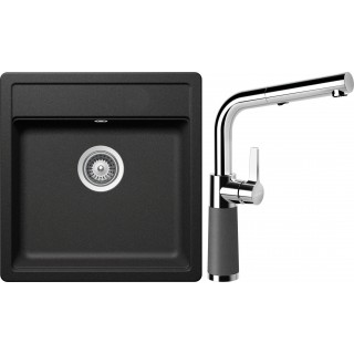 Set Schock S11-7 (dřez Mono N-100S Stone + baterie SC-540.120 Stone)