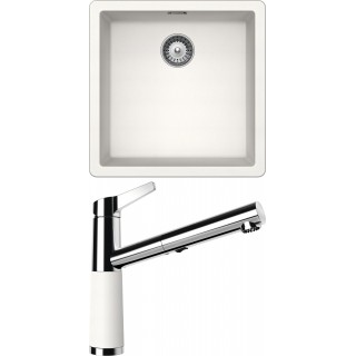 Set Schock S12-5 (dřez Greenwich N-100 Polaris + baterie SC-510.120 Polaris)