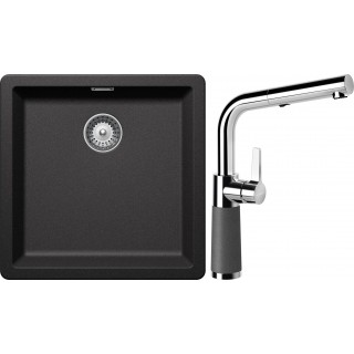 Set Schock S12-7 (dřez Greenwich N-100 Stone + baterie SC-540.120 Stone)