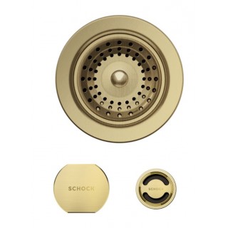 Části dřezu v provedení White Gold, Schock 629383WGO