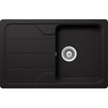 Kuchyňský dřez Schock Formhaus D-100S Nero, horní montáž