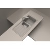 Kuchyňský dřez Schock Formhaus D-150L Moonstone, horní montáž Kuchyňský dřez Schock Formhaus D-150L Moonstone, horní montáž