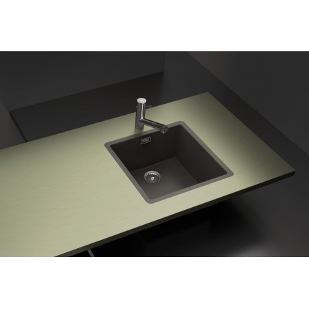 Kuchyňský dřez Schock Greenwich N-100 Magma, montáž do roviny